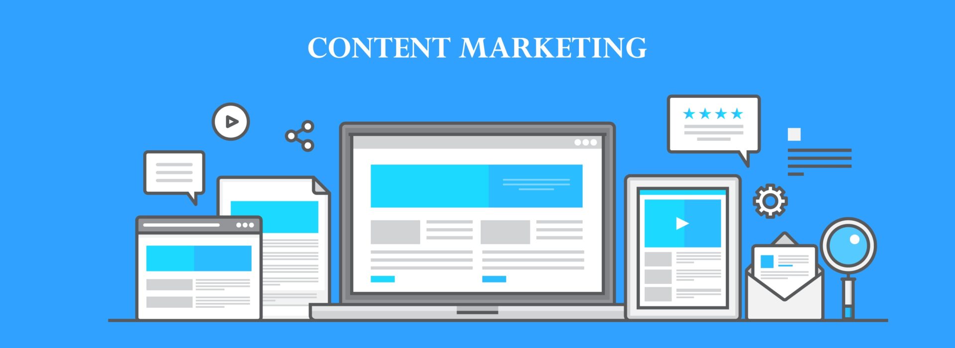 B2B-Webseite Content Marketing